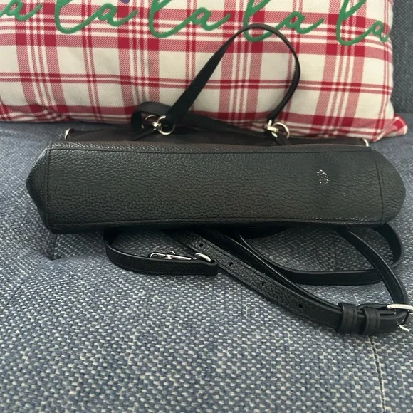 Coach Black Leather Satchel - Picture 3 of 7